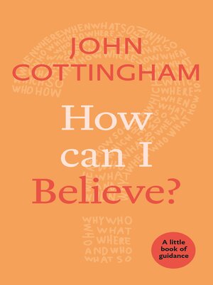 cover image of How Can I Believe?